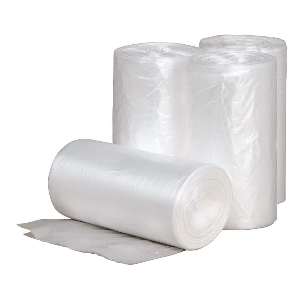 HDX 10 Gal. Clear Waste Liner Trash Bags (500-Count) 1 HDX 10 Gal. Clear Waste Liner Trash Bags (500-Count)