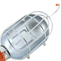 HDX 75-Watt Metal Shield Incandescent Trouble Work Light with 6 ft. Cord -HDX Sales hdx handheld work lights hd 408pdq 40 1000