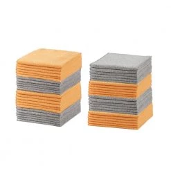 HDX 16 in. x 16 in. Multi-Purpose Microfiber Cloth (24-Pack) -HDX Sales hdx microfiber towels 2142099 40 1000