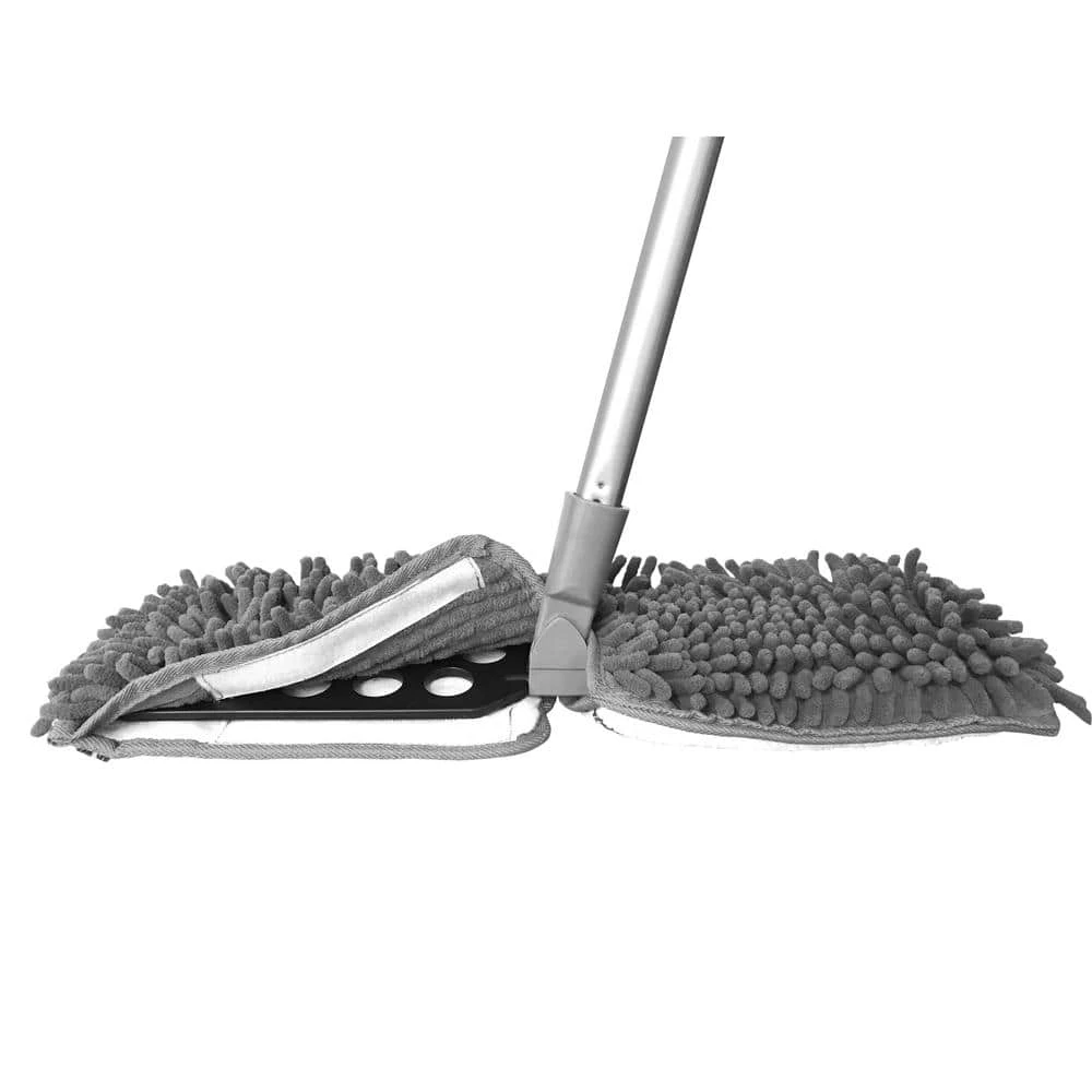 HDX 22 in. Microfiber Mop Dry and Wet Refill 1-Count 1 HDX 22 in. Microfiber Mop Dry and Wet Refill 1-Count