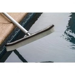 HDX 18 in. Swimming Pool & Spa Brush with Deluxe Nylon Bristles and Aluminum Back -HDX Sales hdx pool brushes 60272 44 1000