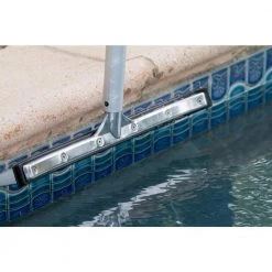 HDX 18 in. Swimming Pool & Spa Brush with Deluxe Nylon Bristles and Aluminum Back -HDX Sales hdx pool brushes 60272 4f 1000