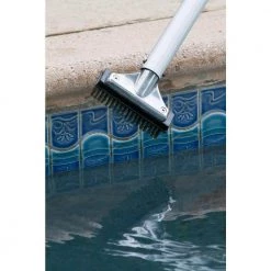 HDX 5 in. Stainless Steel Bristle Swimming Pool Brush for Algae Removal -HDX Sales hdx pool brushes 60278 31 1000