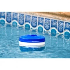 HDX Floating Chlorine / Bromine Dispenser for Spas, Hot Tubs and Small Pools -HDX Sales hdx pool chlorinators 62157 1f 1000