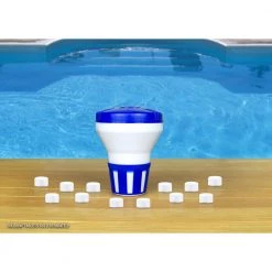 HDX Floating Chlorine / Bromine Dispenser for Spas, Hot Tubs and Small Pools