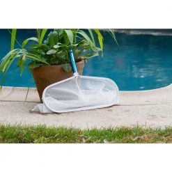 HDX Heavy-Duty Aluminum Leaf Rake for Swimming Pools and Spas -HDX Sales hdx pool skimmers 61298 fa 1000