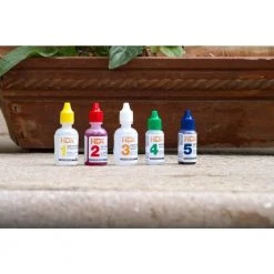HDX Replacement Solutions 1-5 for Swimming Pool and Spa Water Test Kits -HDX Sales hdx pool test kits strips 63327 1f 1000