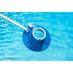 HDX Deluxe Swimming Pool Leaf Vacuum Head with Suction Jets and Leaf Bag -HDX Sales hdx pool vacuums 68205 4f 1000