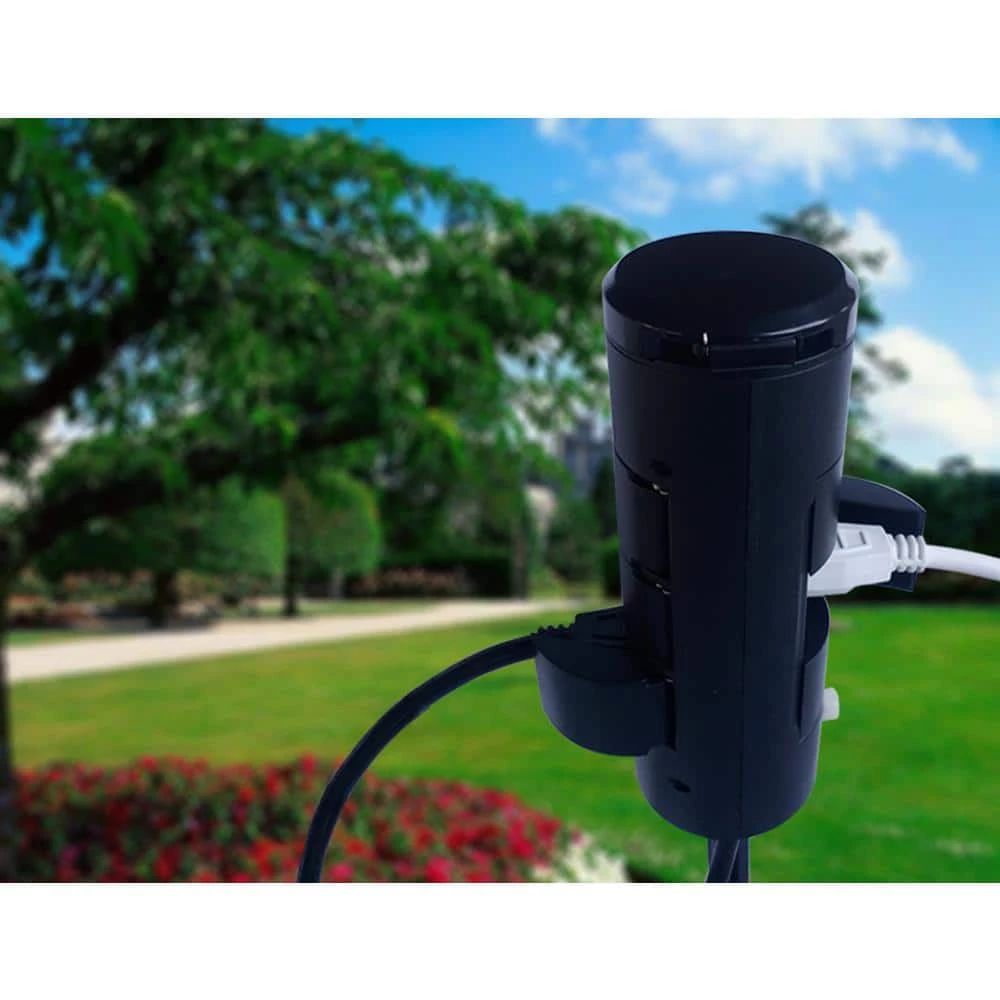 HDX 6-Outlet 6 ft. Power Stake 2 HDX 6-Outlet 6 ft. Power Stake - Image 2