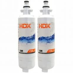 HDX FML-3 Premium Refrigerator Water Filter Replacement Fits LG LT700P (2-Pack)