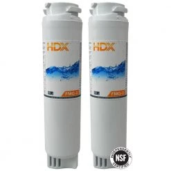 HDX FMG-3 Premium Refrigerator Water Filter Replacement Fits GE MSWF (2-Pack) -HDX Sales hdx refrigerator water filters 107085 76 1000