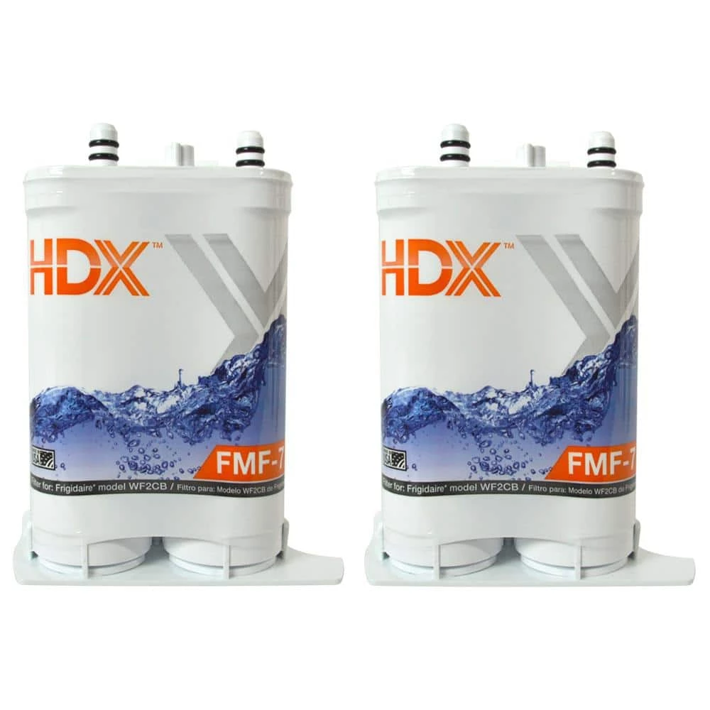HDX FMF-7 Premium Refrigerator Water Filter Replacement Fits Frigidaire Pure Source 2 (2-Pack) 1 HDX FMF-7 Premium Refrigerator Water Filter Replacement Fits Frigidaire Pure Source 2 (2-Pack)