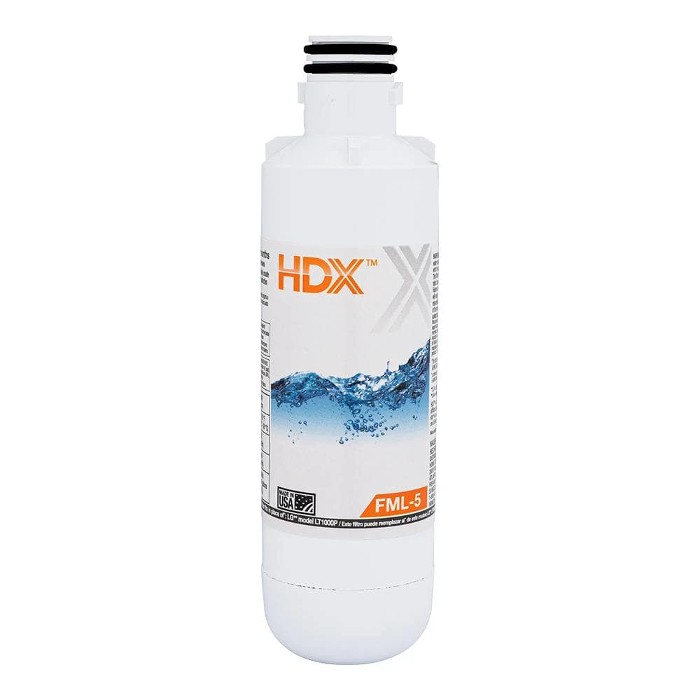 HDX FML-5 Premium Refrigerator Water Filter Replacement Fits LG LT1000P 1 HDX FML-5 Premium Refrigerator Water Filter Replacement Fits LG LT1000P