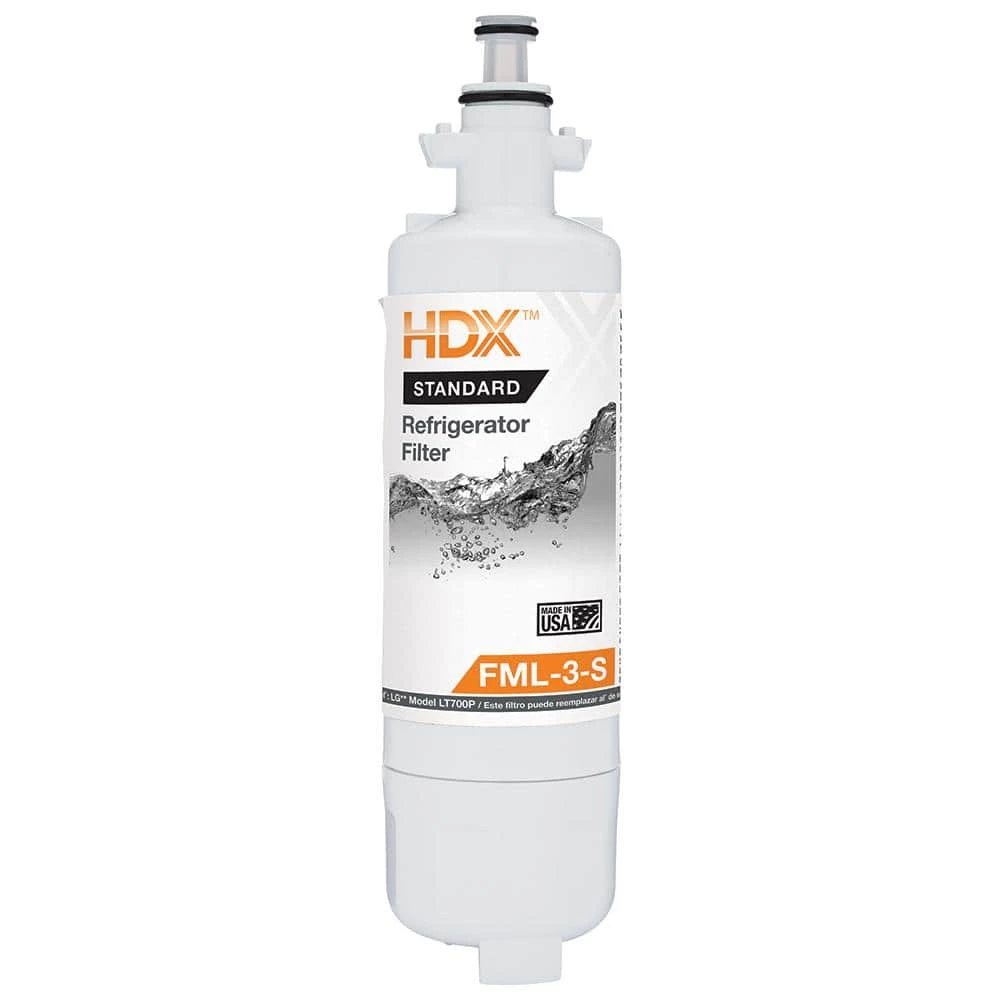 HDX FML-3-S Standard Refrigerator Water Filter Replacement Fits LG LT700P 1 HDX FML-3-S Standard Refrigerator Water Filter Replacement Fits LG LT700P