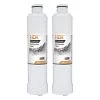 HDX FMS-2-S Standard Refrigerator Water Filter Replacement Fits Samsung HAF-CINS (2-Pack)
