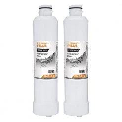 HDX FMS-2-S Standard Refrigerator Water Filter Replacement Fits Samsung HAF-CINS (2-Pack)