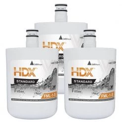 HDX FML-1-S Standard Refrigerator Water Filter Replacement Fits LG LT500P (3-Pack)