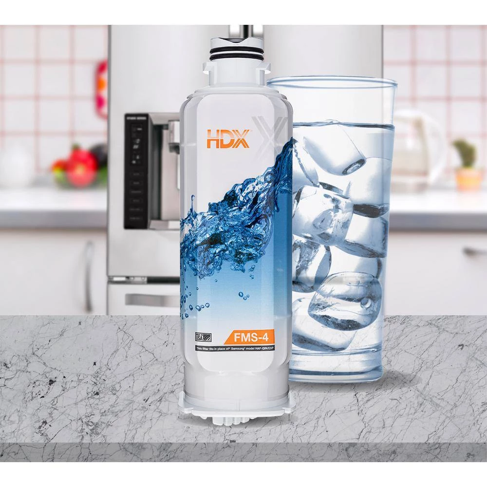 HDX FMS-4 Premium Refrigerator Water Filter Replacement Fits Samsung HAF-QIN/EXP 7 HDX FMS-4 Premium Refrigerator Water Filter Replacement Fits Samsung HAF-QIN/EXP - Image 7