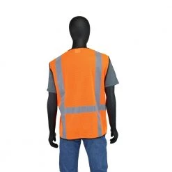 HDX Hi Visibility Orange Class 2 Reflective Adjustable Safety Vest -HDX Sales hdx safety vests hdx46511 ovpd8 4f 1000