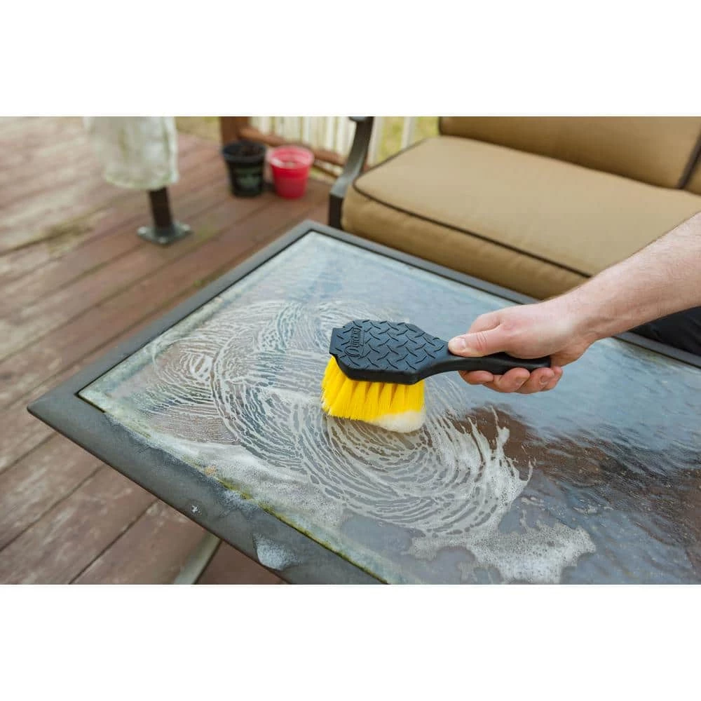 HDX 8.5 in. Gong Scrub Brush 2 HDX 8.5 in. Gong Scrub Brush - Image 2