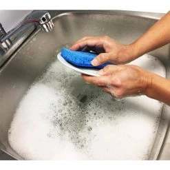 HDX Non-Scratch Scrub Sponge with Scour Pad (9-Count) -HDX Sales hdx sponges scouring pads 05701 31 1000