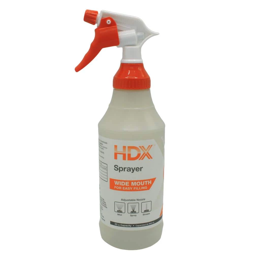 HDX 32 oz. All-Purpose Sprayer Bottle 4 HDX 32 oz. All-Purpose Sprayer Bottle - Image 4