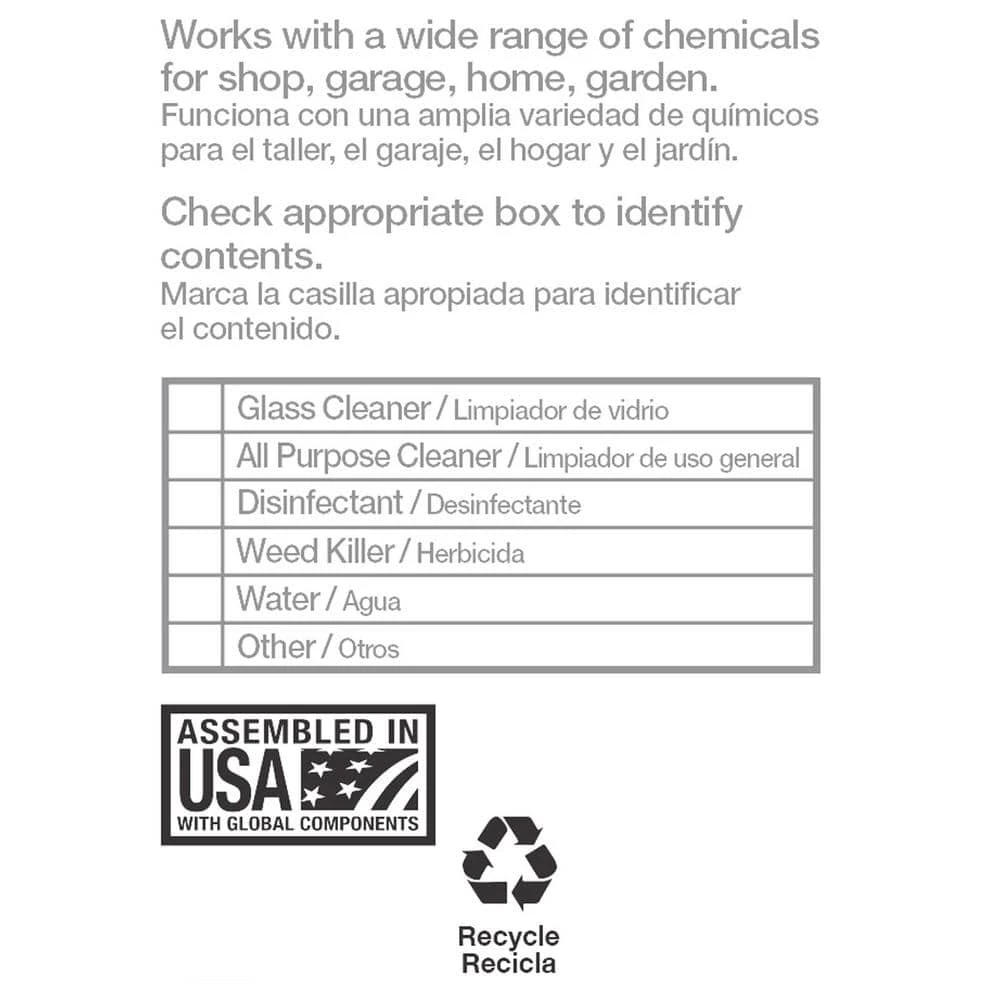 HDX 32 oz. All-Purpose Sprayer Bottle (12-Pack) 9 HDX 32 oz. All-Purpose Sprayer Bottle (12-Pack) - Image 9