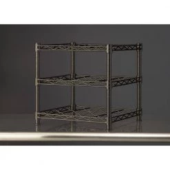 HDX 12 Bottle 3-Shelf Countertop Wire Wine Rack in Black 7 HDX 12 Bottle 3-Shelf Countertop Wire Wine Rack in Black -HDX Sales hdx wine racks hhbfpb 2601 31 1000
