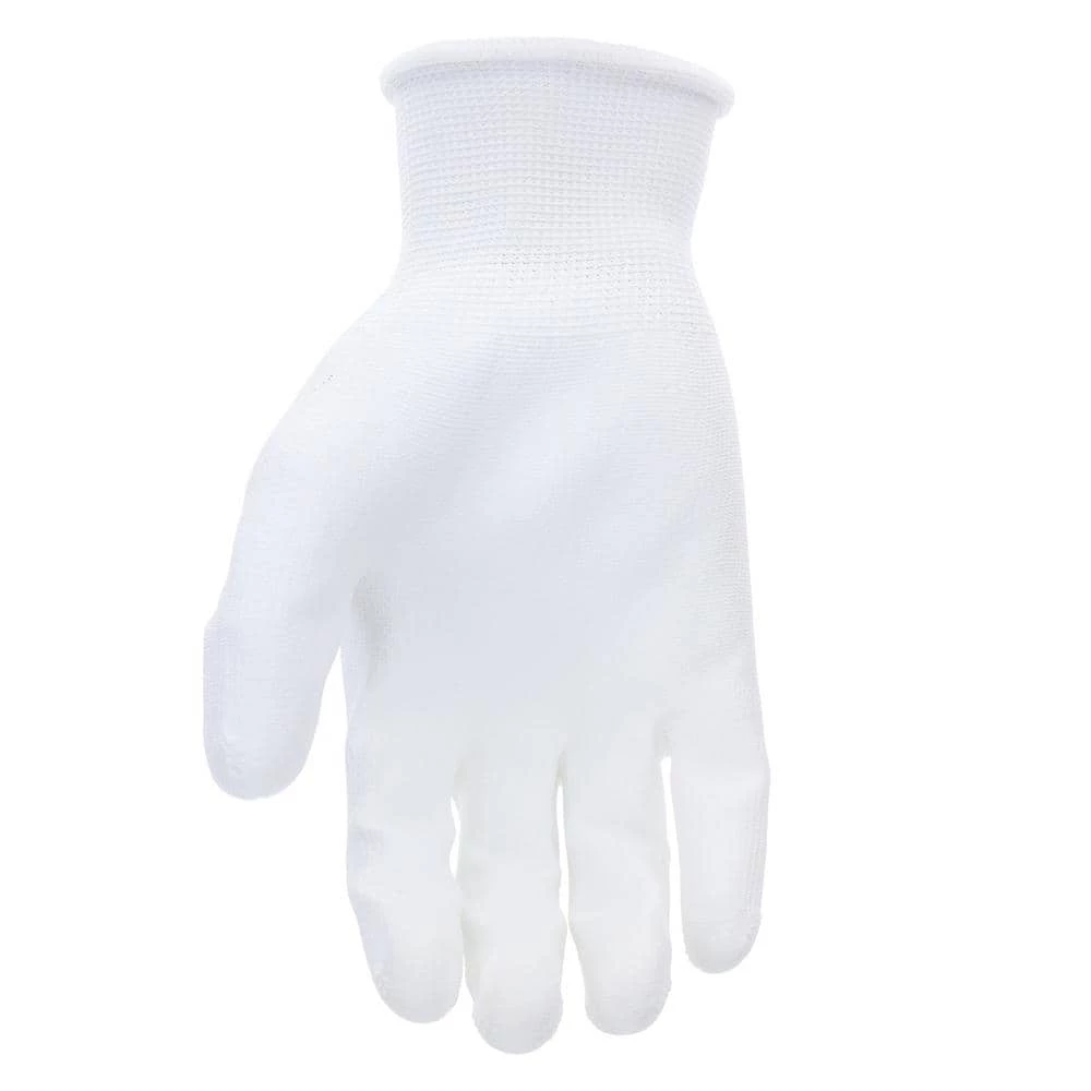 HDX PU White Dipped Glove 3 HDX PU White Dipped Glove - Image 3