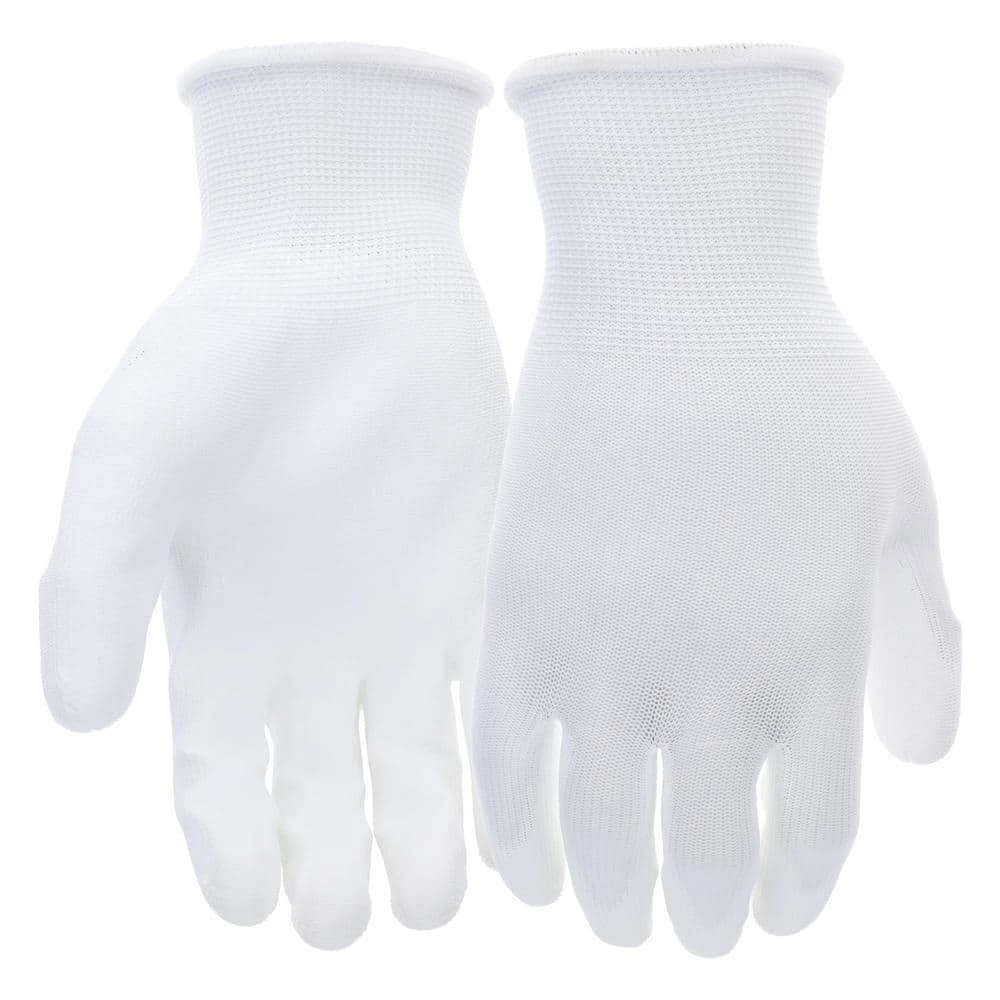HDX PU White Dipped Glove 1 HDX PU White Dipped Glove