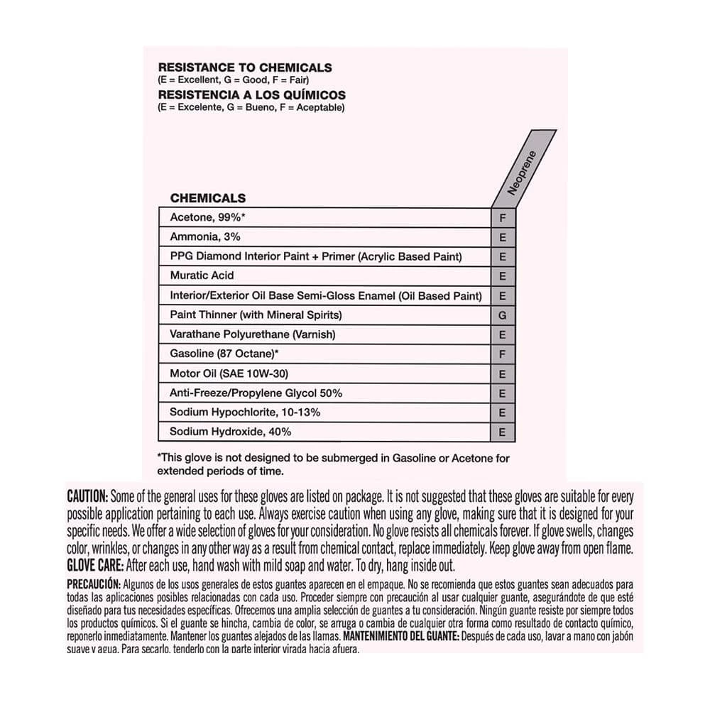 HDX Black Neoprene Long Cuff Gloves (One Size Fits All) 6 HDX Black Neoprene Long Cuff Gloves (One Size Fits All) - Image 6
