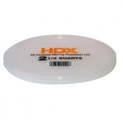 HDX Versa-Tainer 2.5 qt. Clear Plastic Bucket Lid