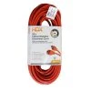 HDX 50 ft. 16/3 Light-Duty Indoor/Outdoor Extension Cord, Orange