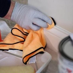 HDX Painter's Microfiber Towels -HDX Sales orange hdx paint rags rhdmft1414 n 1f 1000