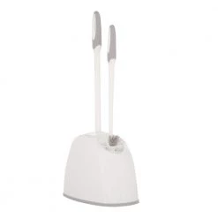 HDX Bowl Brush, Plunger and Caddy -HDX Sales white gray hdx toilet brushes 365mbhdxrm a0 1000