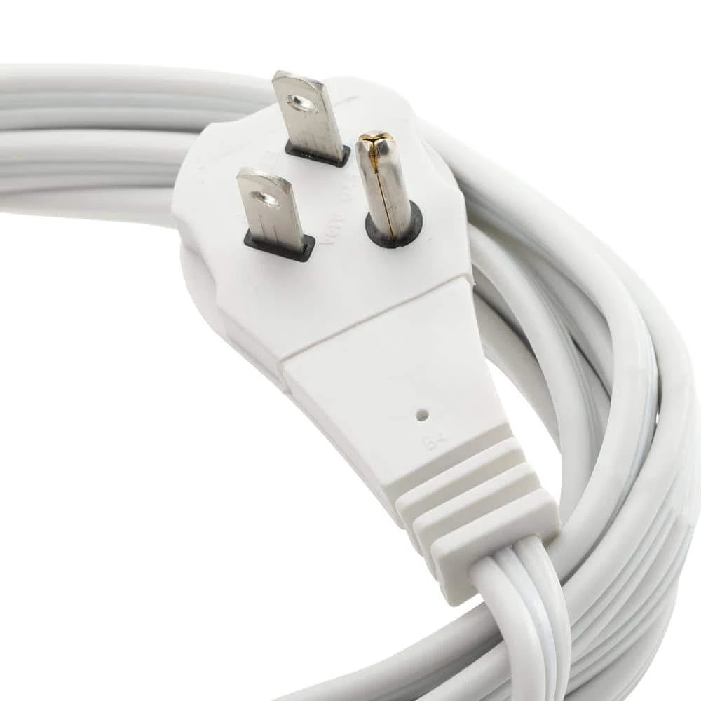 HDX 15 ft. 16/3 Indoor Tight Space Cube Tap Extension Cord, White 3 HDX 15 ft. 16/3 Indoor Tight Space Cube Tap Extension Cord, White - Image 3