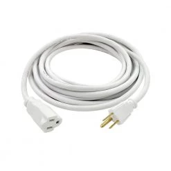 HDX 15 ft. 16/3 Indoor/Outdoor Extension Cord, White 5 HDX 15 ft. 16/3 Indoor/Outdoor Extension Cord, White -HDX Sales white hdx general purpose cords sjtw16315wh 44 1000