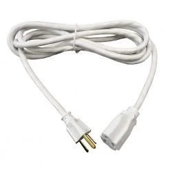 HDX 8 ft. 16/3 Outdoor Extension Cord, White 5 HDX 8 ft. 16/3 Outdoor Extension Cord, White -HDX Sales white hdx general purpose cords sjtw1638wh 44 1000
