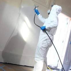 HDX XL Heavy Duty Painters Coverall with Hood -HDX Sales white hdx painter s coveralls 09961 12hd 4f 1000